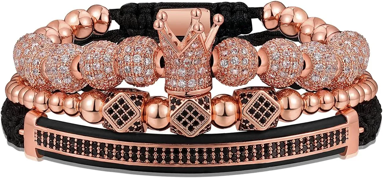 Imperial Crown Bracelets for Men