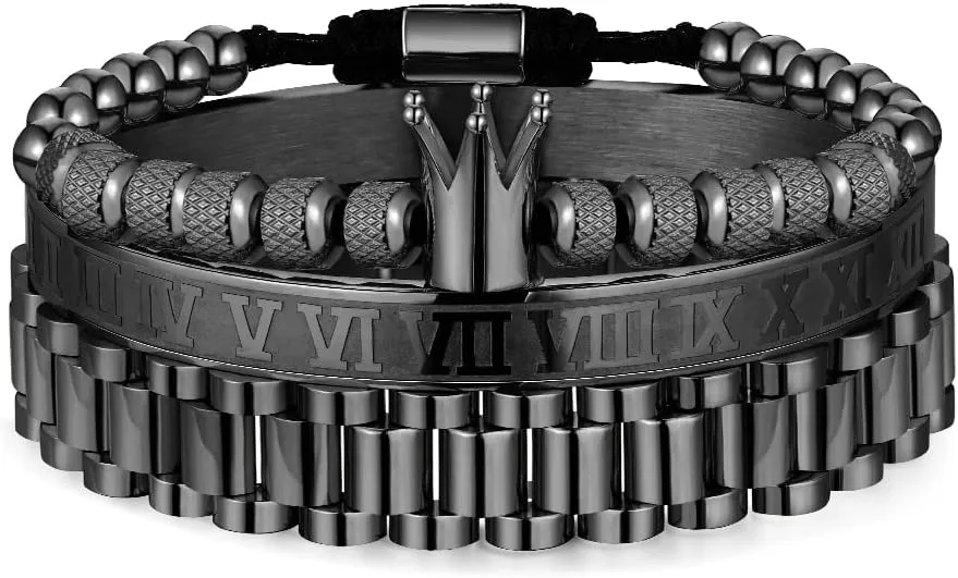 Imperial Crown Bracelets for Men