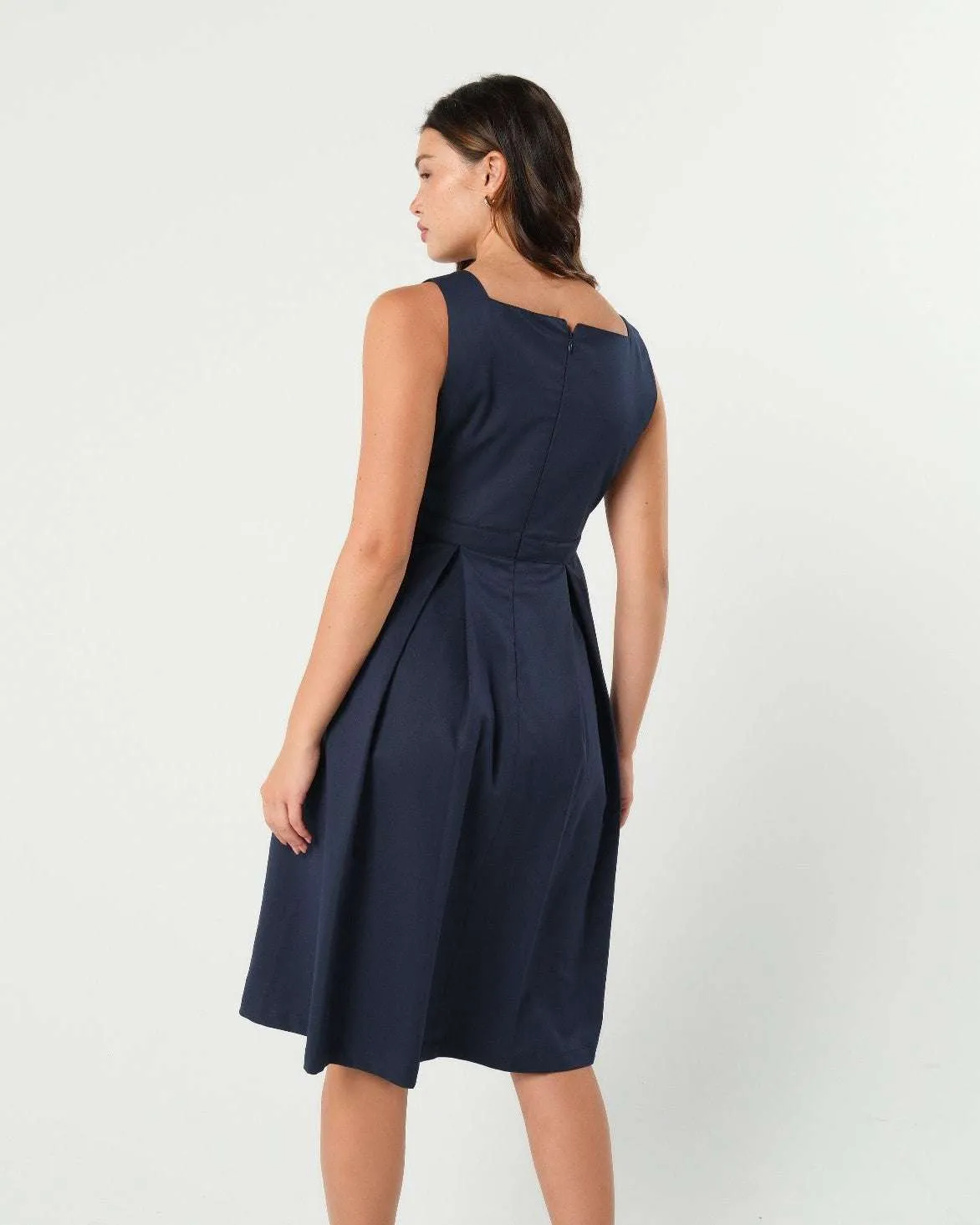INTO THE BLUE Maternity & Nursing Dress