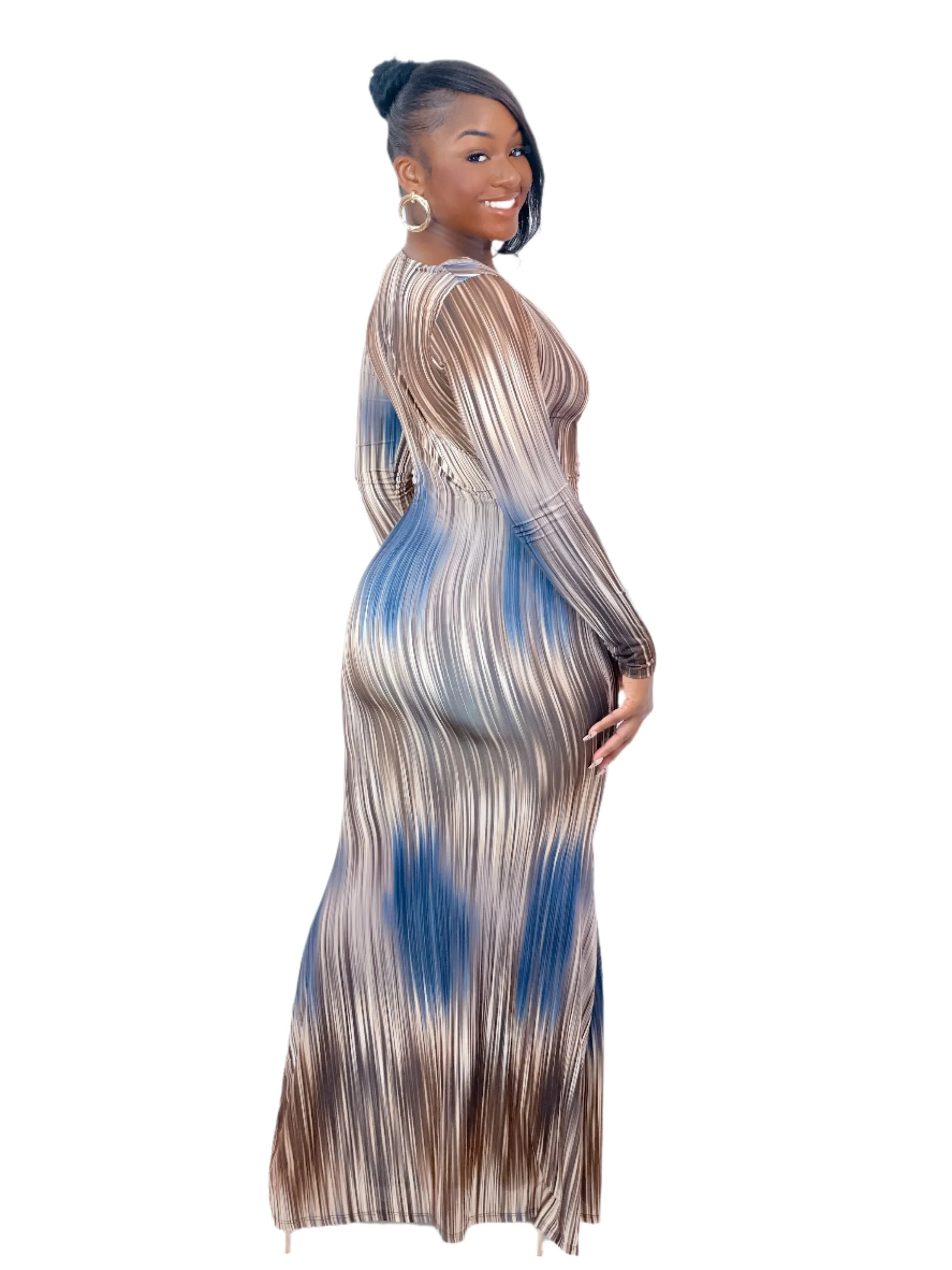 IT GIRL FALL MAXI DRESS (FINAL SALE)
