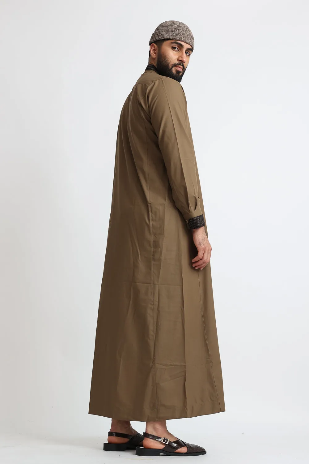 J124 Copper Brown Premium Thobe
