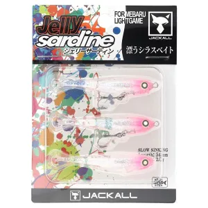 JACKALL Jelly Sardine 54 Soft Plastic Lures