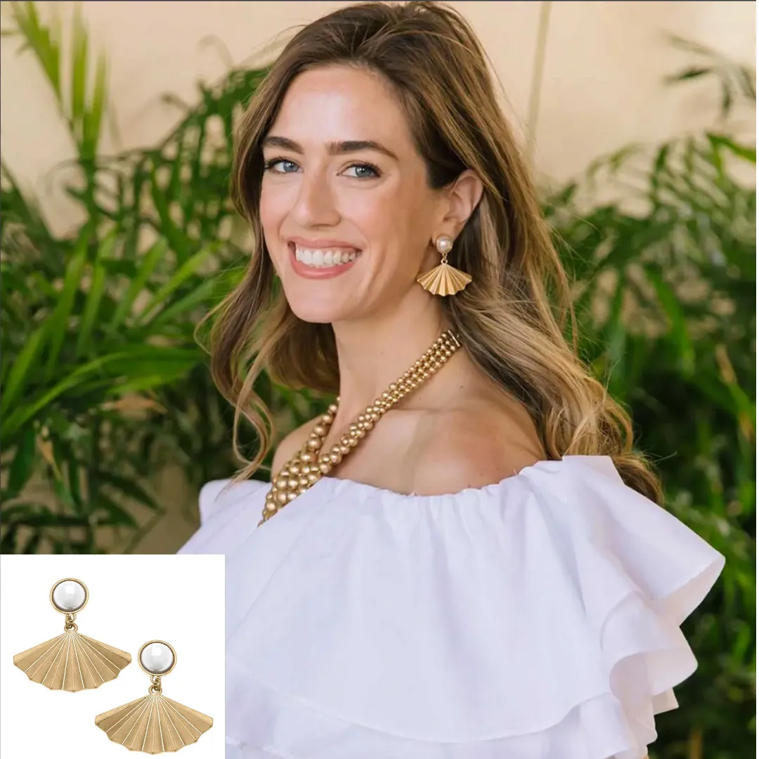 Jemma Pearl Fan Drops