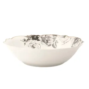 Jenna Clifford Black Rose Salad Bowl JC-7241