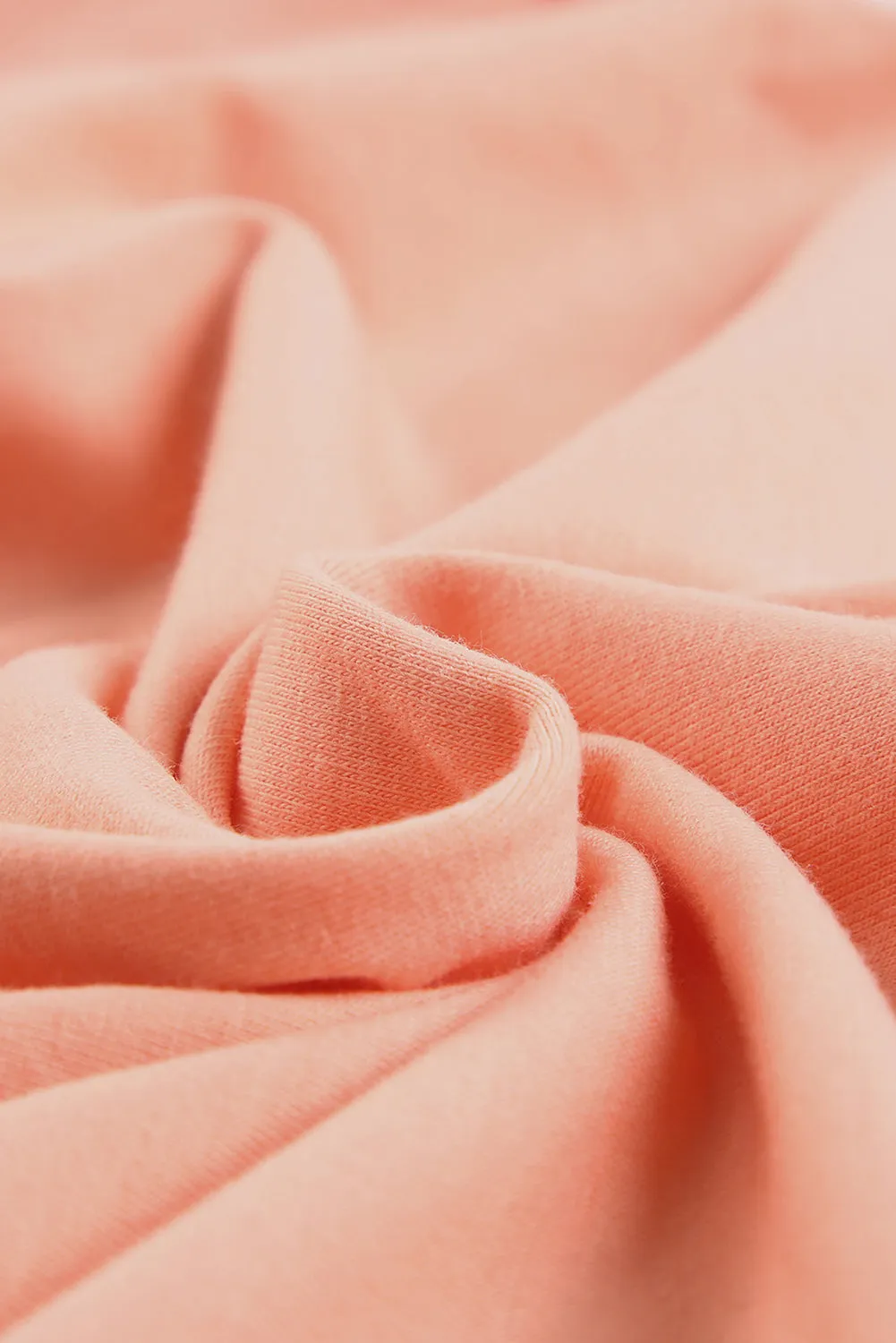 Joint Bubble Sleeve Round Neck Blouse