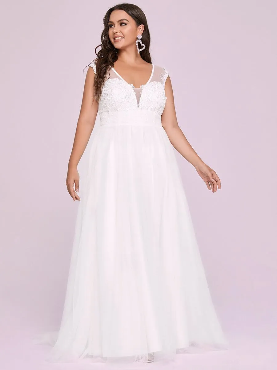 Joni minimalist plus size wedding dress in ivory Express NZ wide!