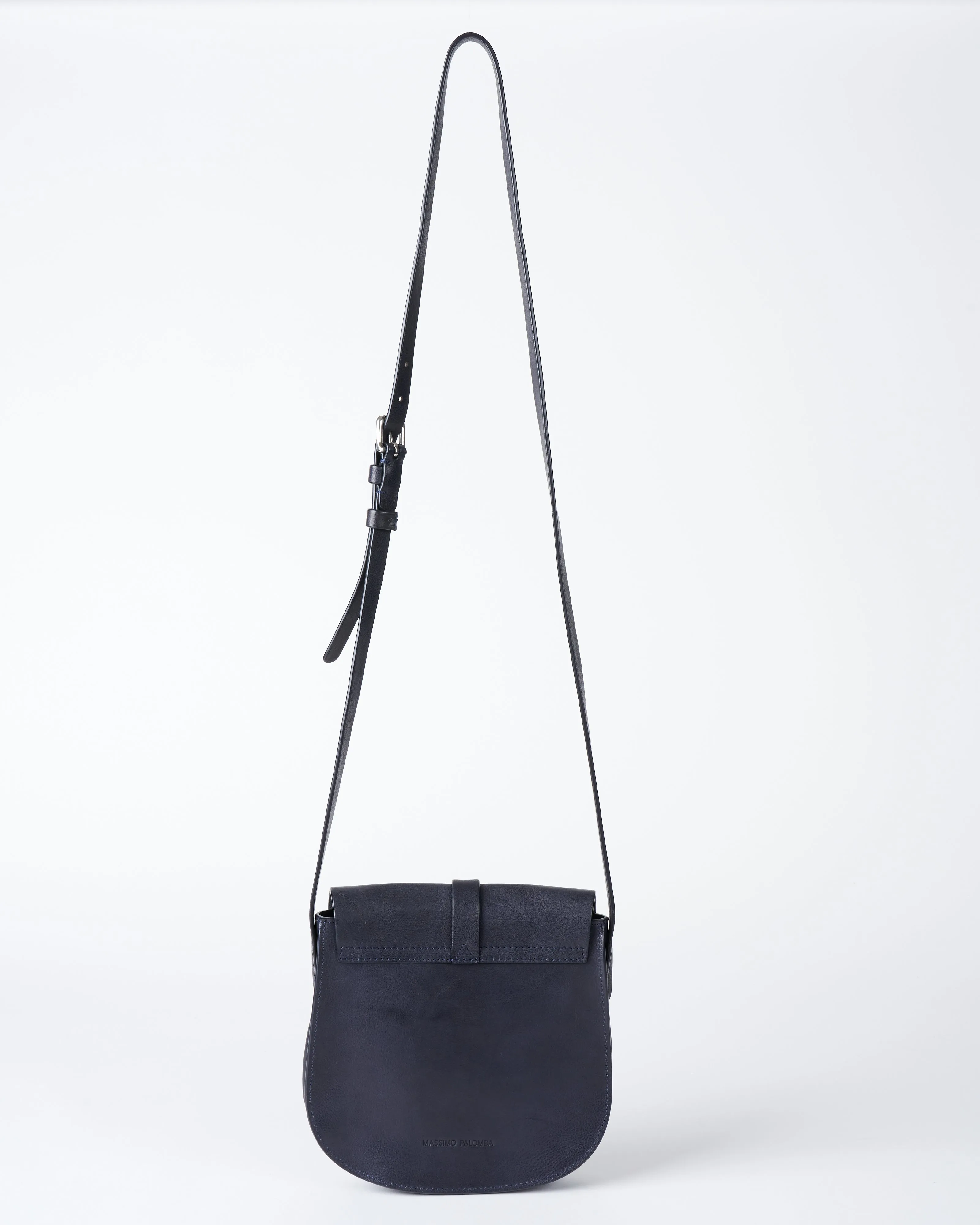 jude derby crossbody - navy leather