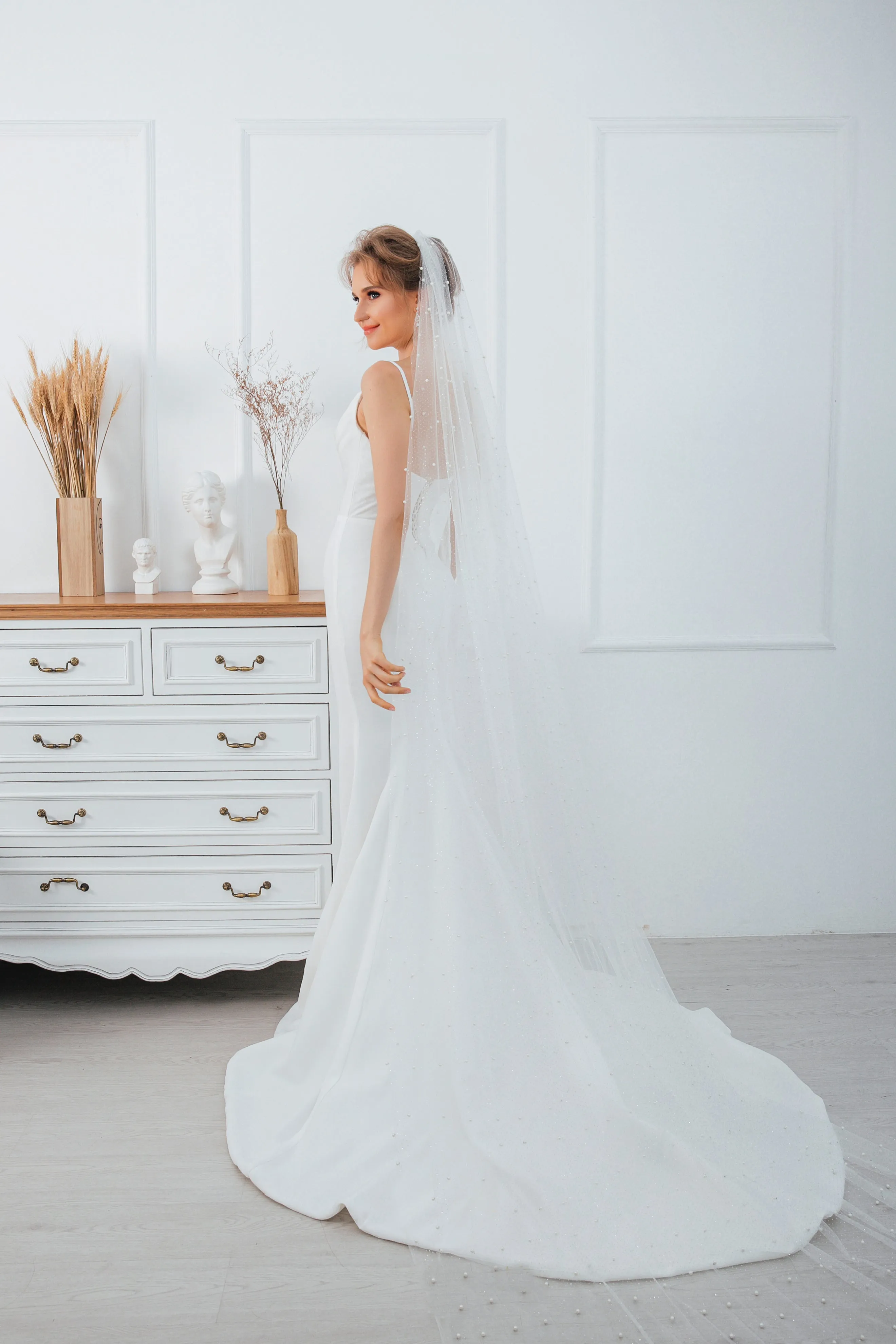 JULIET Handmade Satin A-line Wedding Dress