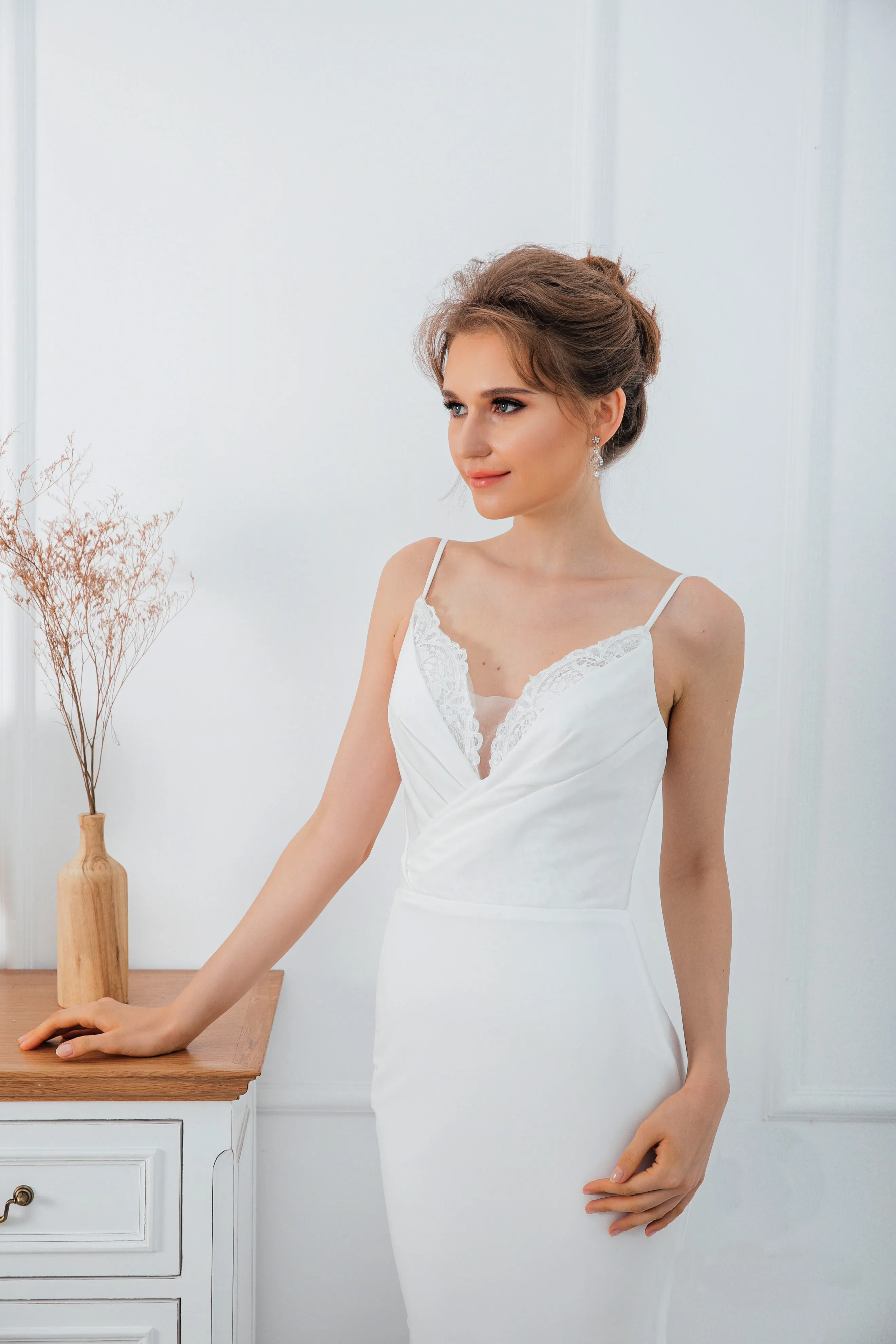 JULIET Handmade Satin A-line Wedding Dress