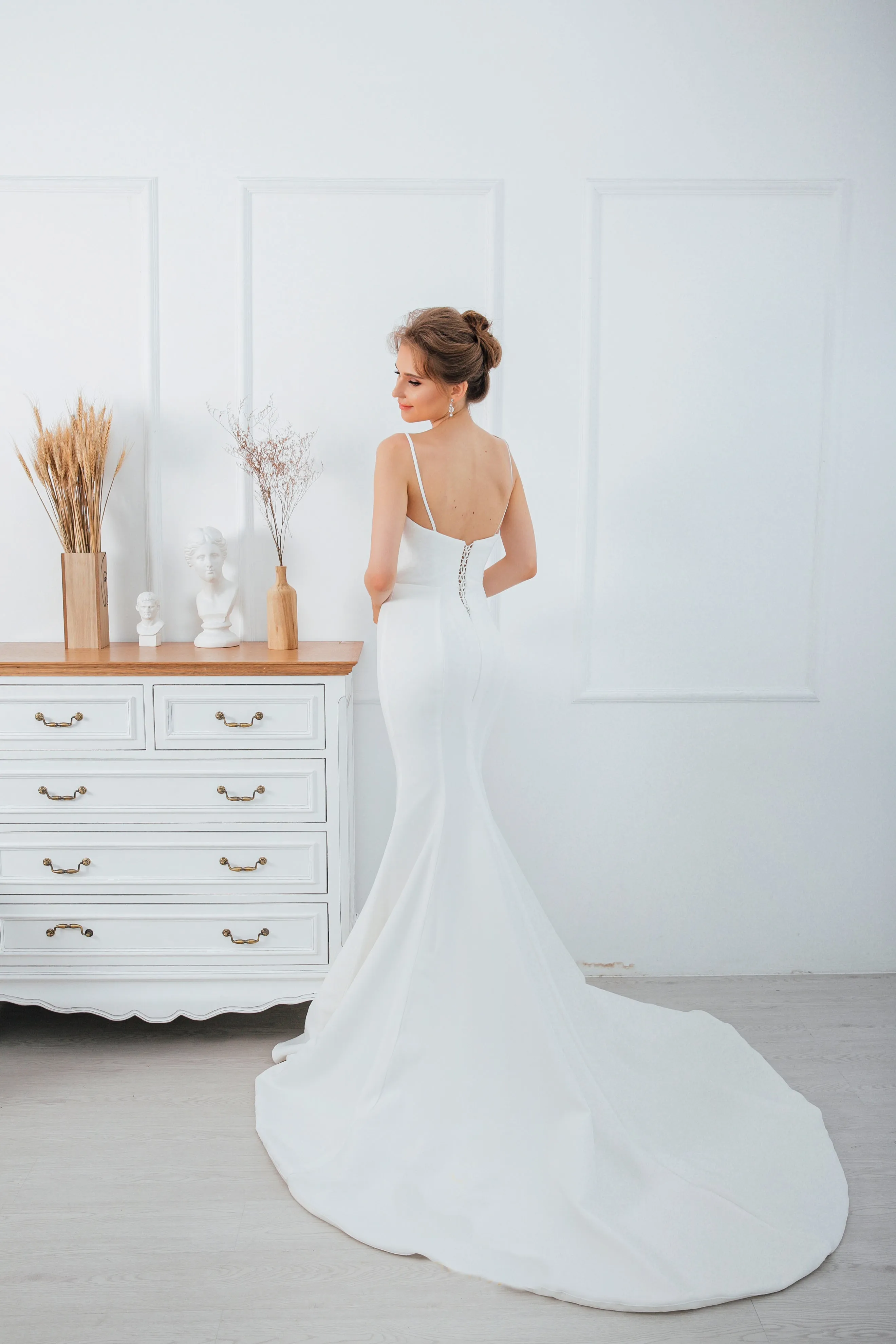 JULIET Handmade Satin A-line Wedding Dress