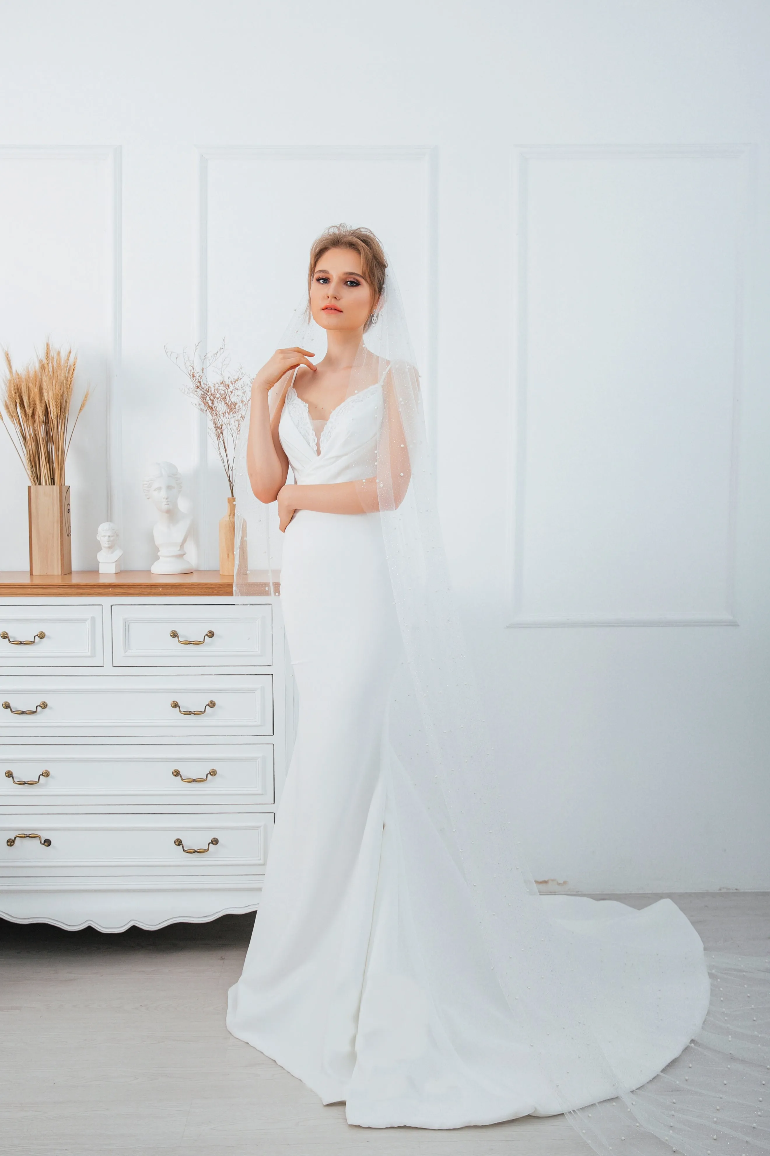 JULIET Handmade Satin A-line Wedding Dress