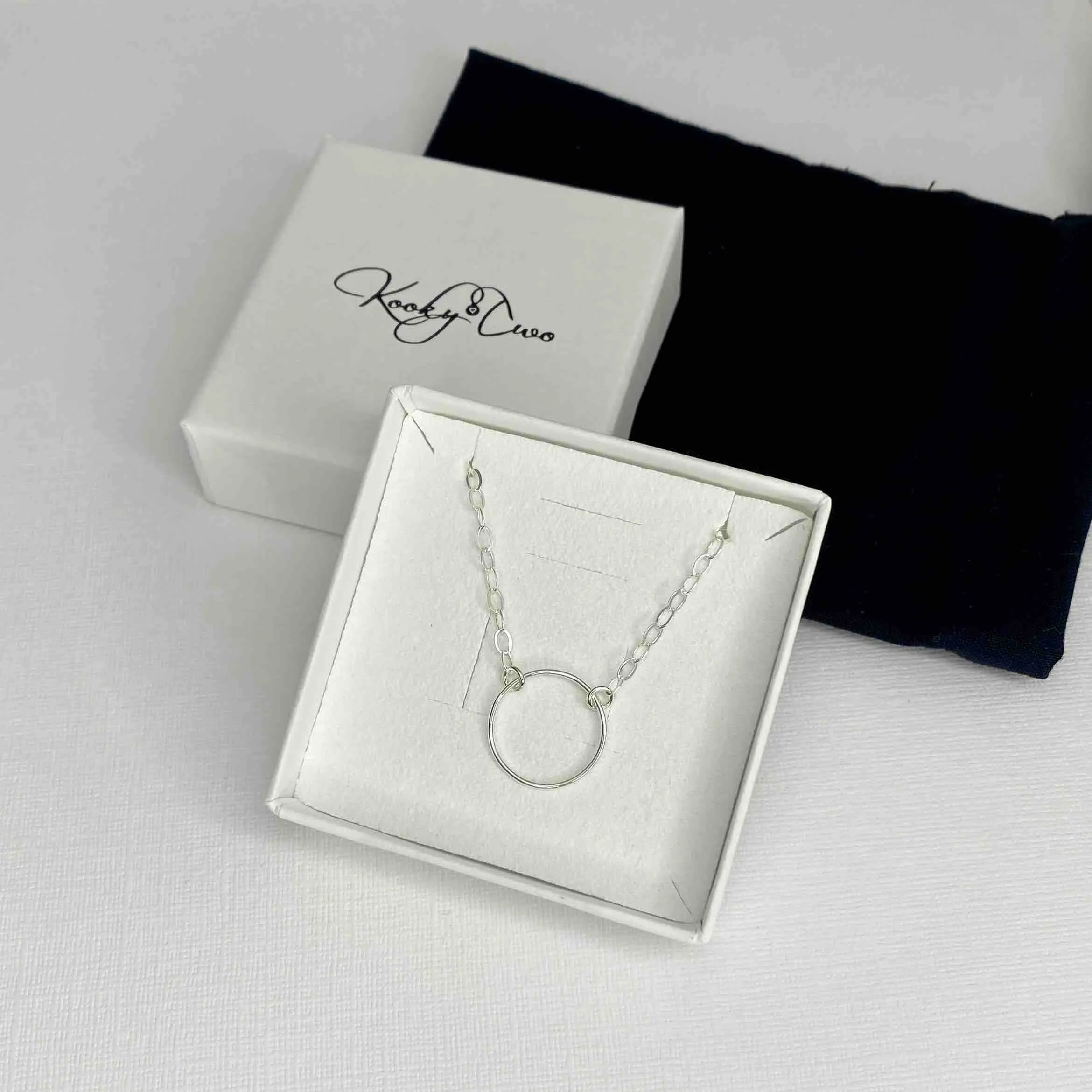 KARMA | Silver Circle Anklet