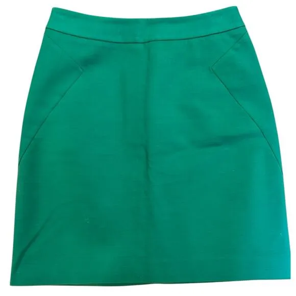 KATE SPADE Green Bossgirl Corpcore Career Office skirt Miniskirt Women's Size 2