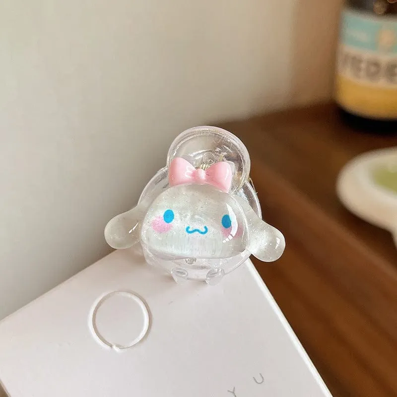 Kawaii 6 Pieces Sanrio Hair Clips Set