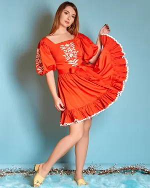 Kesar Dress