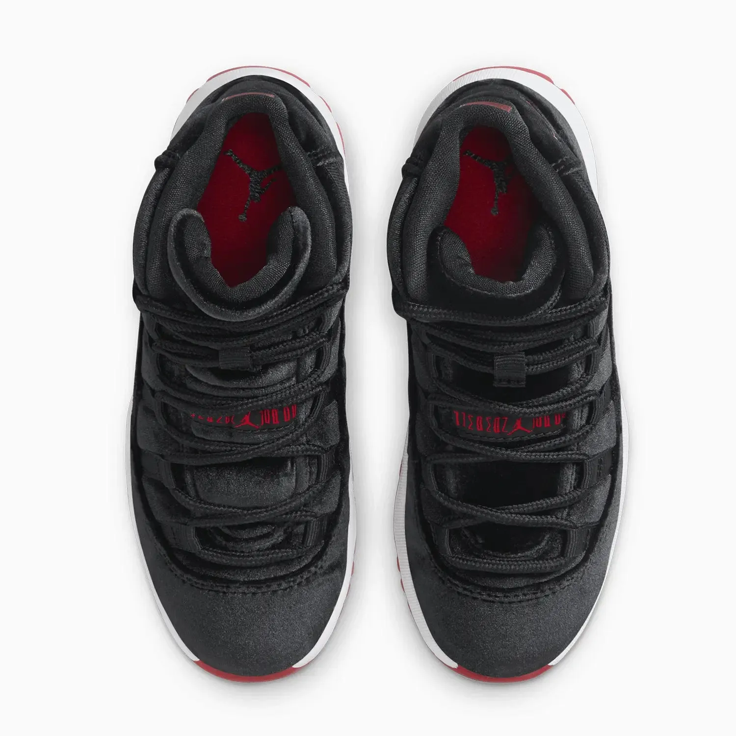 Kid's Air Jordan 11 Retro "Bred Velvet" Pre School