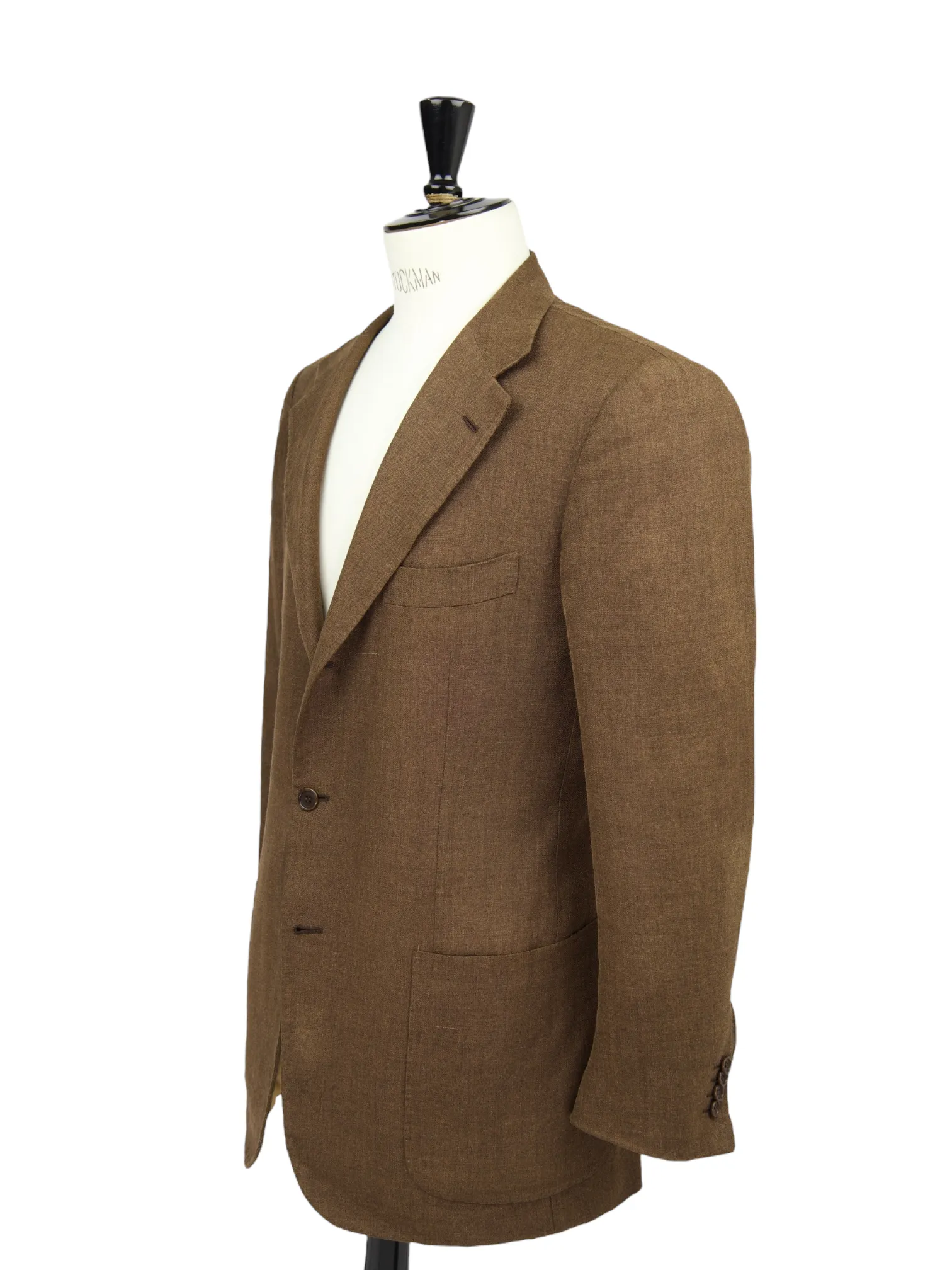 Kiton Mocca Brown Cashmere & Bamboo Jacket