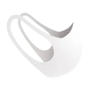 L3VEL3© 3PC FACE MASK WHITE
