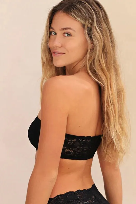 Lace Back Bandeau