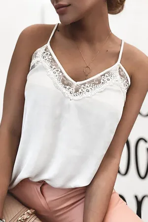 Lace Detail Tank Top