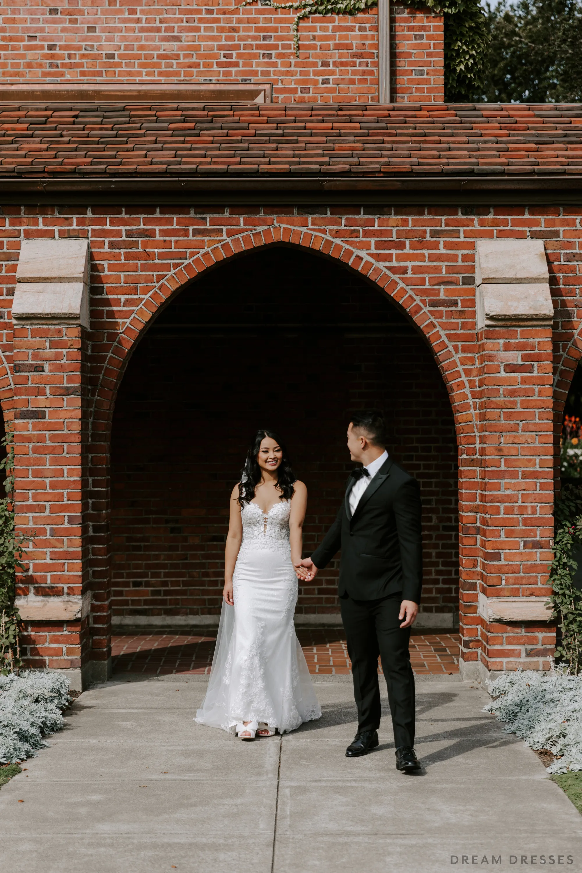 Lace Fit and Flare Wedding Gown (#MAY)