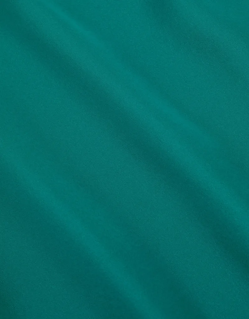 L'agence Akiya Satin Maxi Dress in Bright Jade