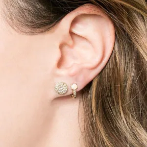 Lauren Joy Medium Disc Studs