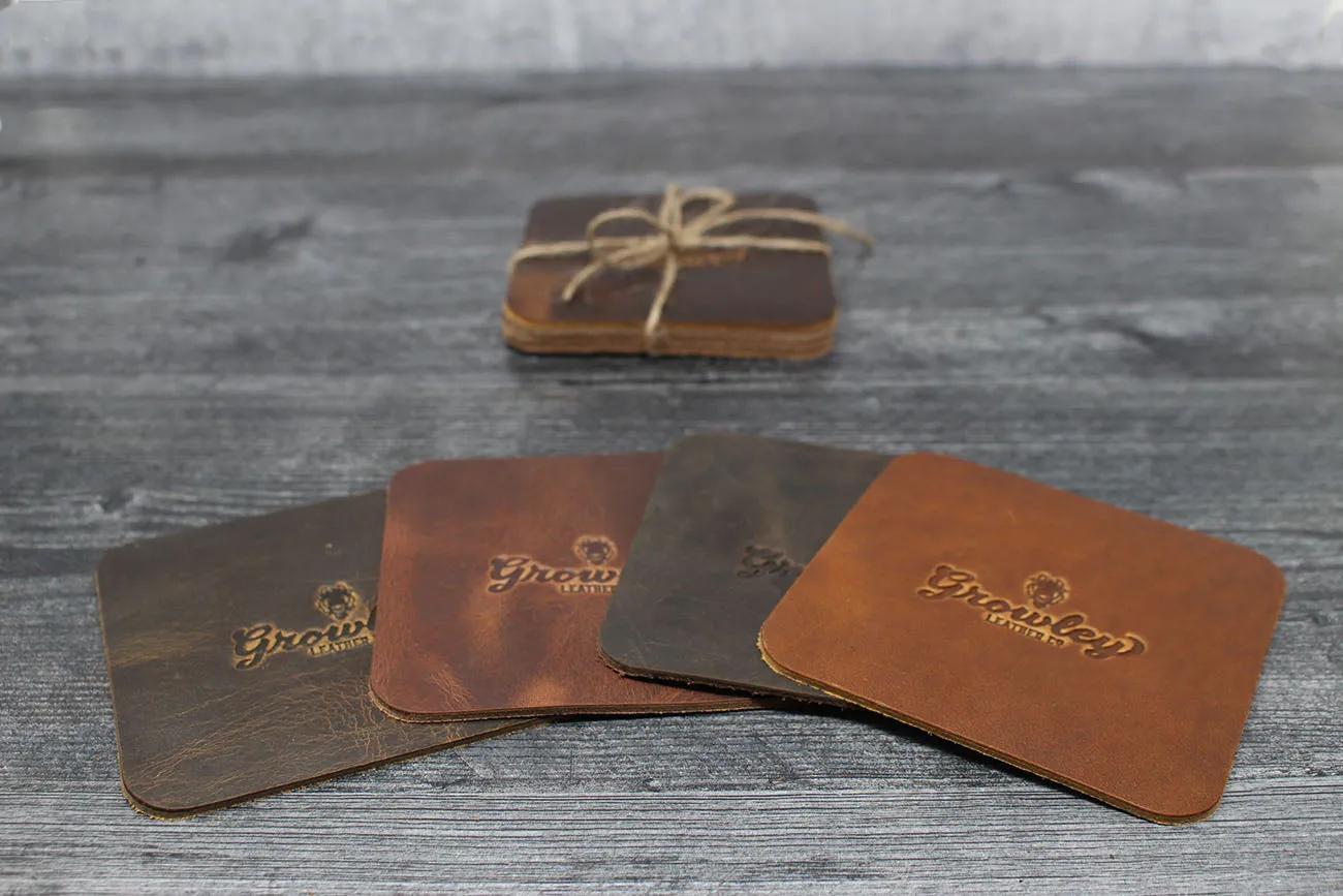 Leather Coasters