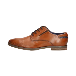 Leder Business Schnürer cognac
