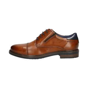 Leder Business Schnürer cognac