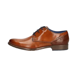 Leder Business Schnürer cognac