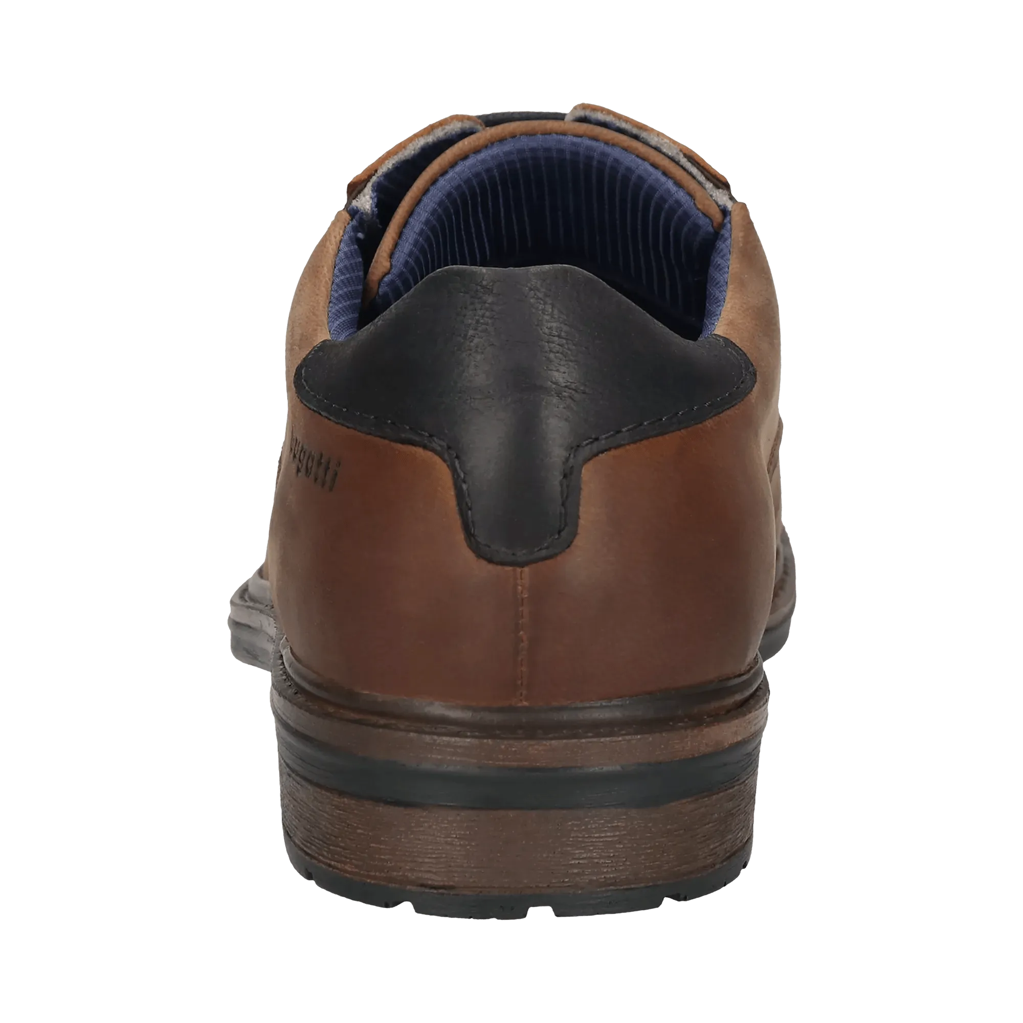Leder Business Schnürer cognac