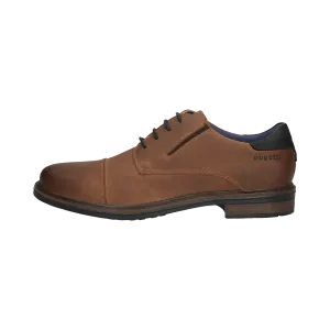 Leder Business Schnürer cognac