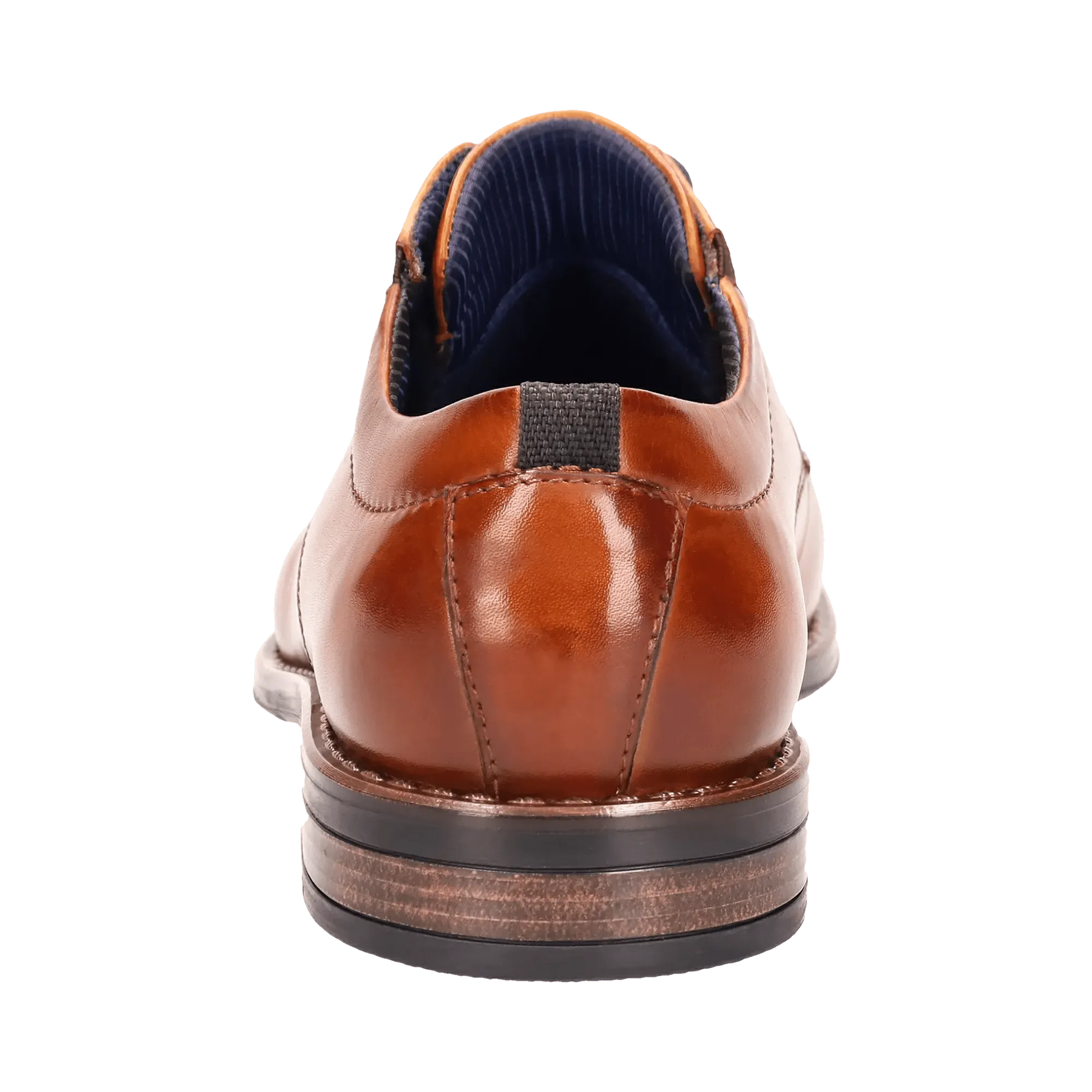 Leder Business Schnürer cognac