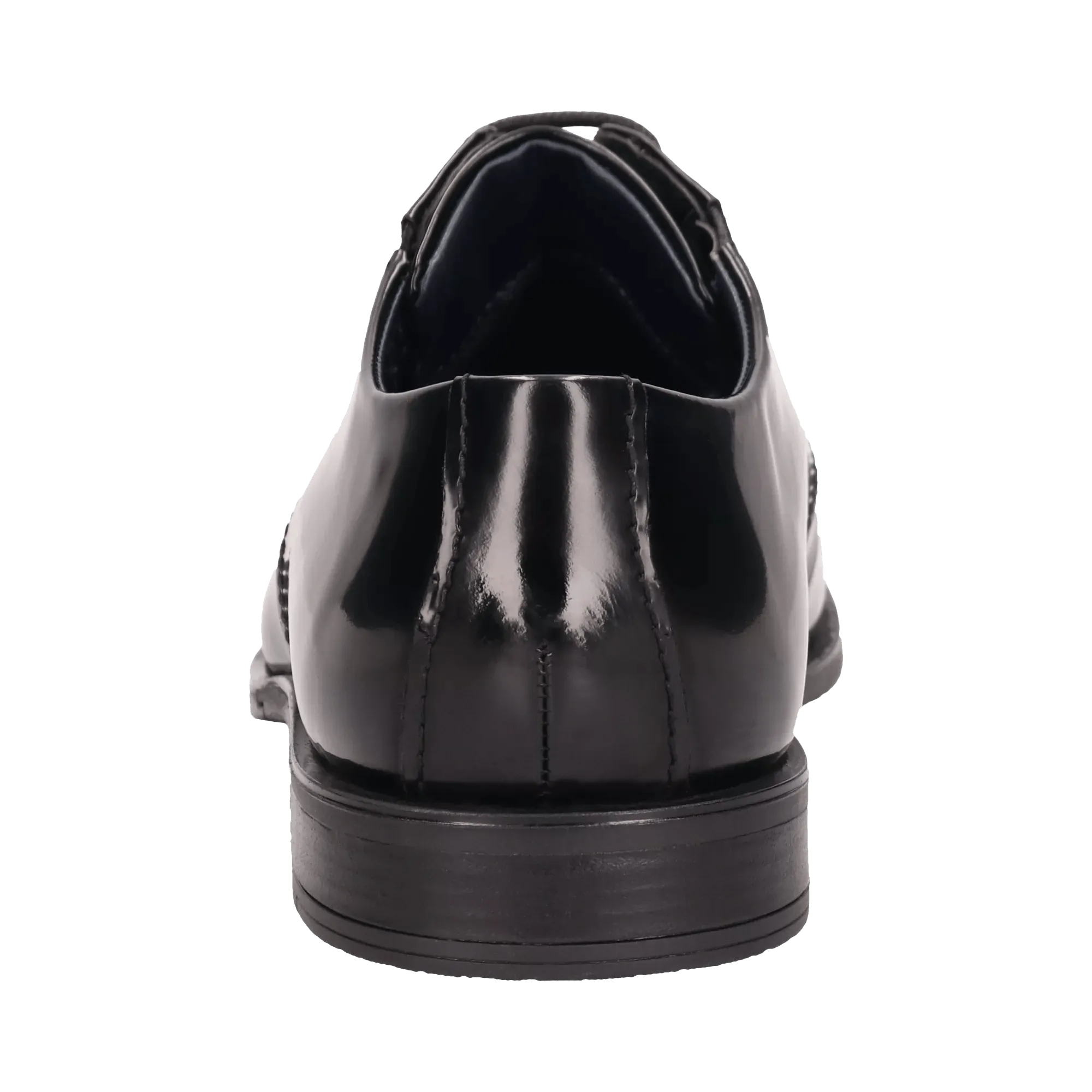 Leder Business Schnürer schwarz