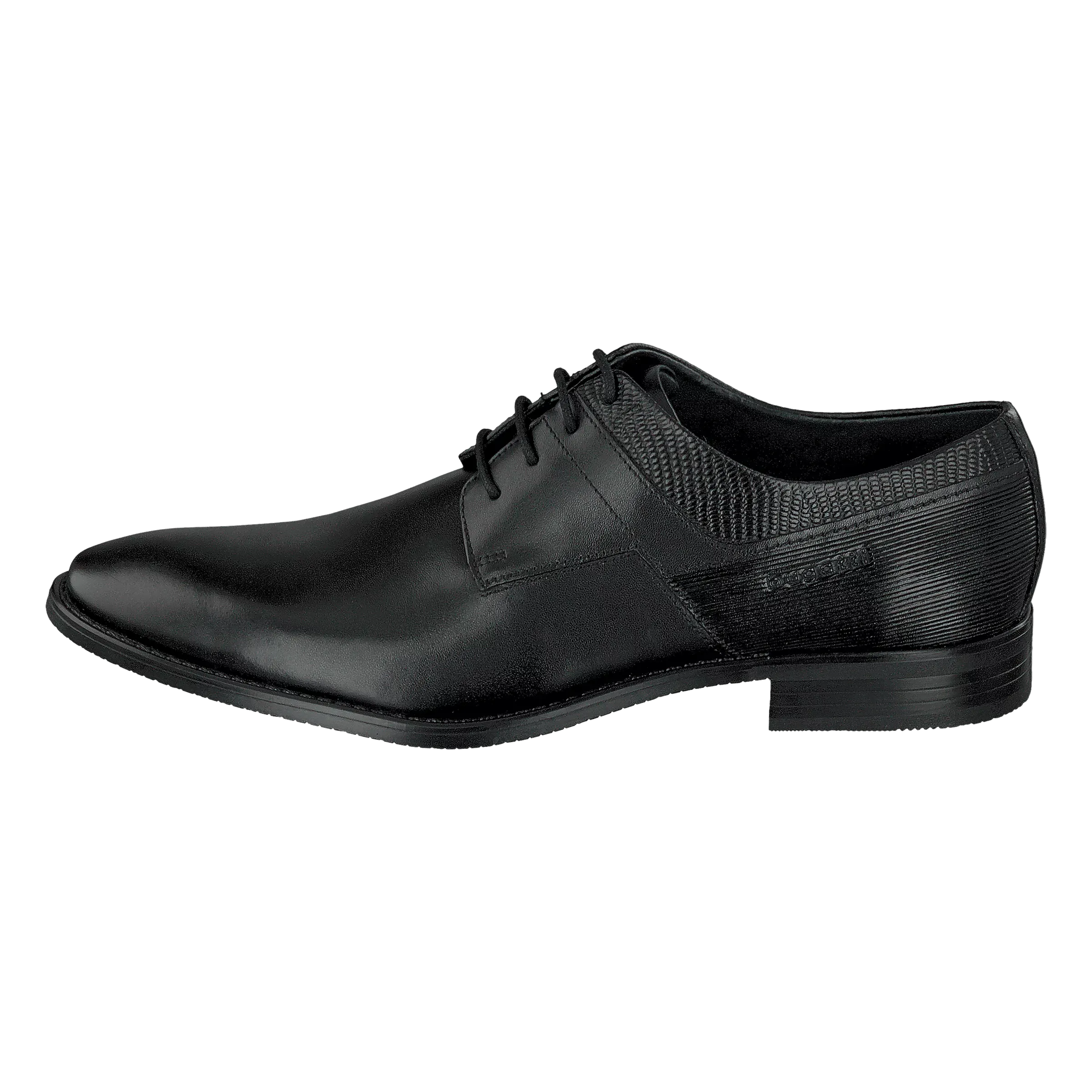 Leder Business Schnürer schwarz