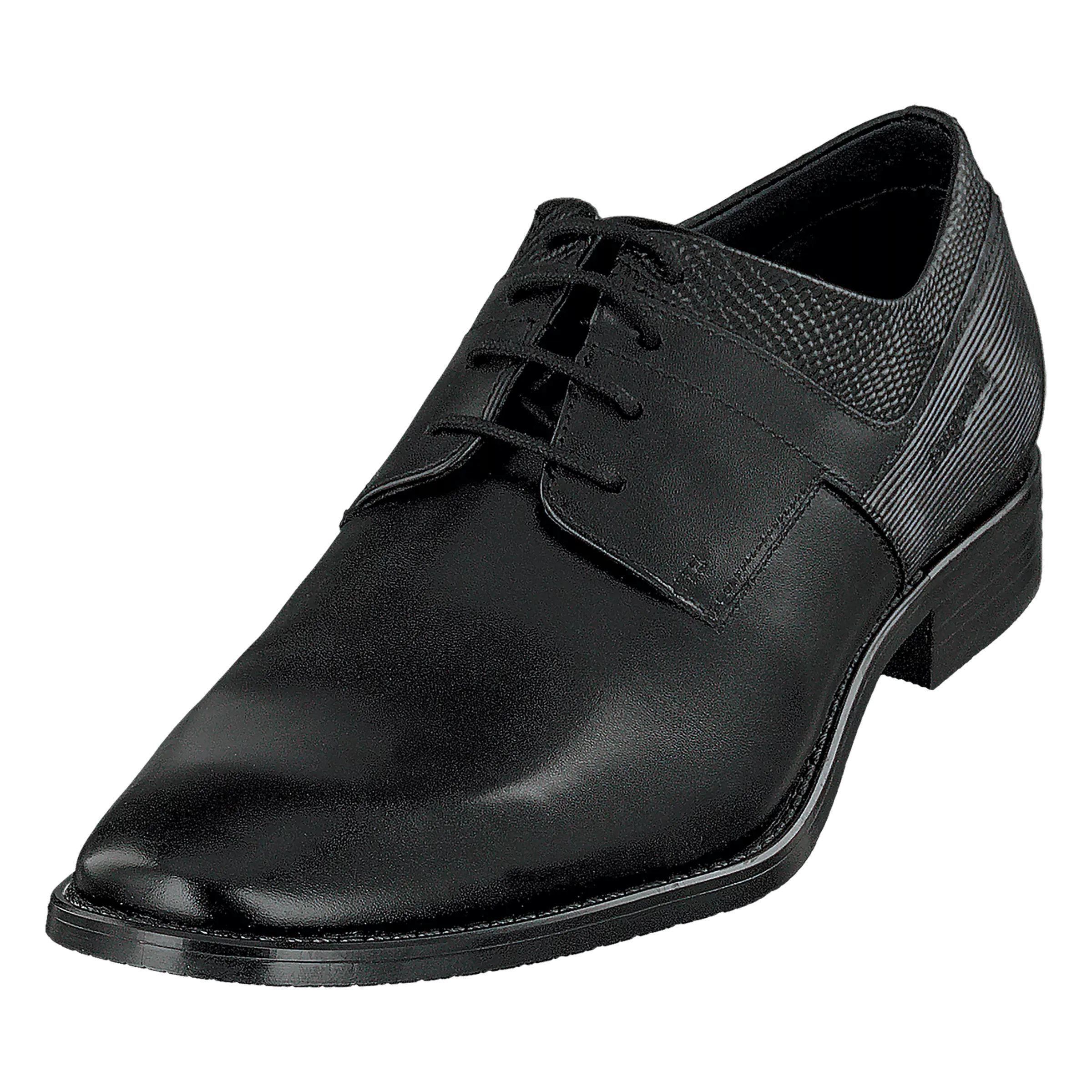 Leder Business Schnürer schwarz