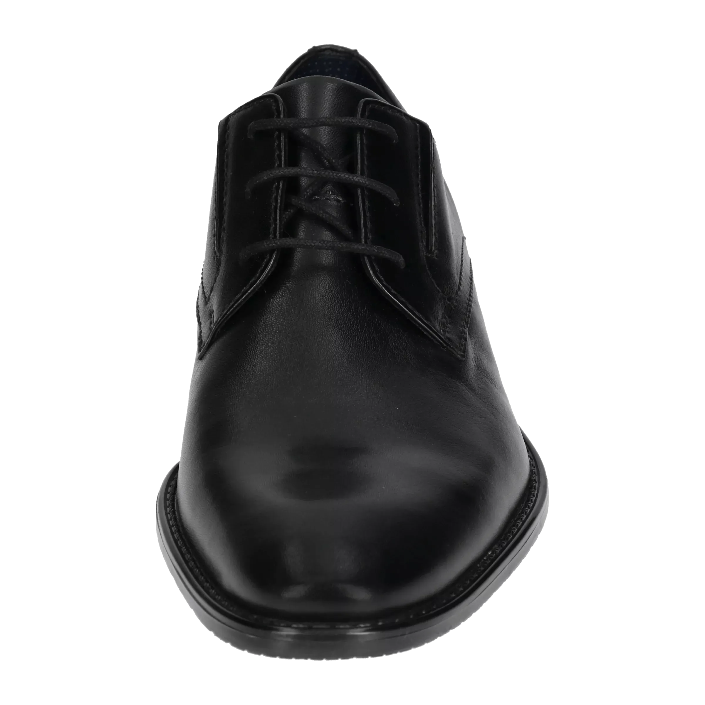 Leder Business Schnürer schwarz