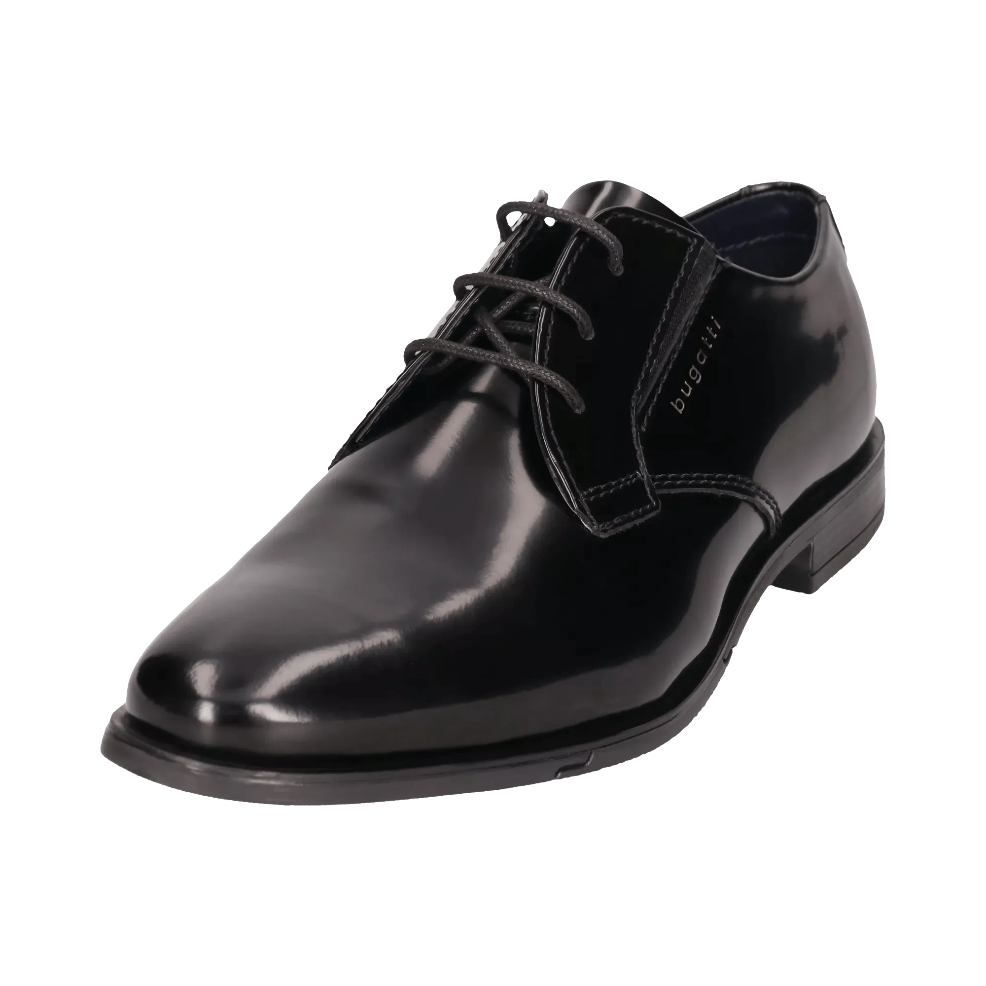 Leder Business Schnürer schwarz