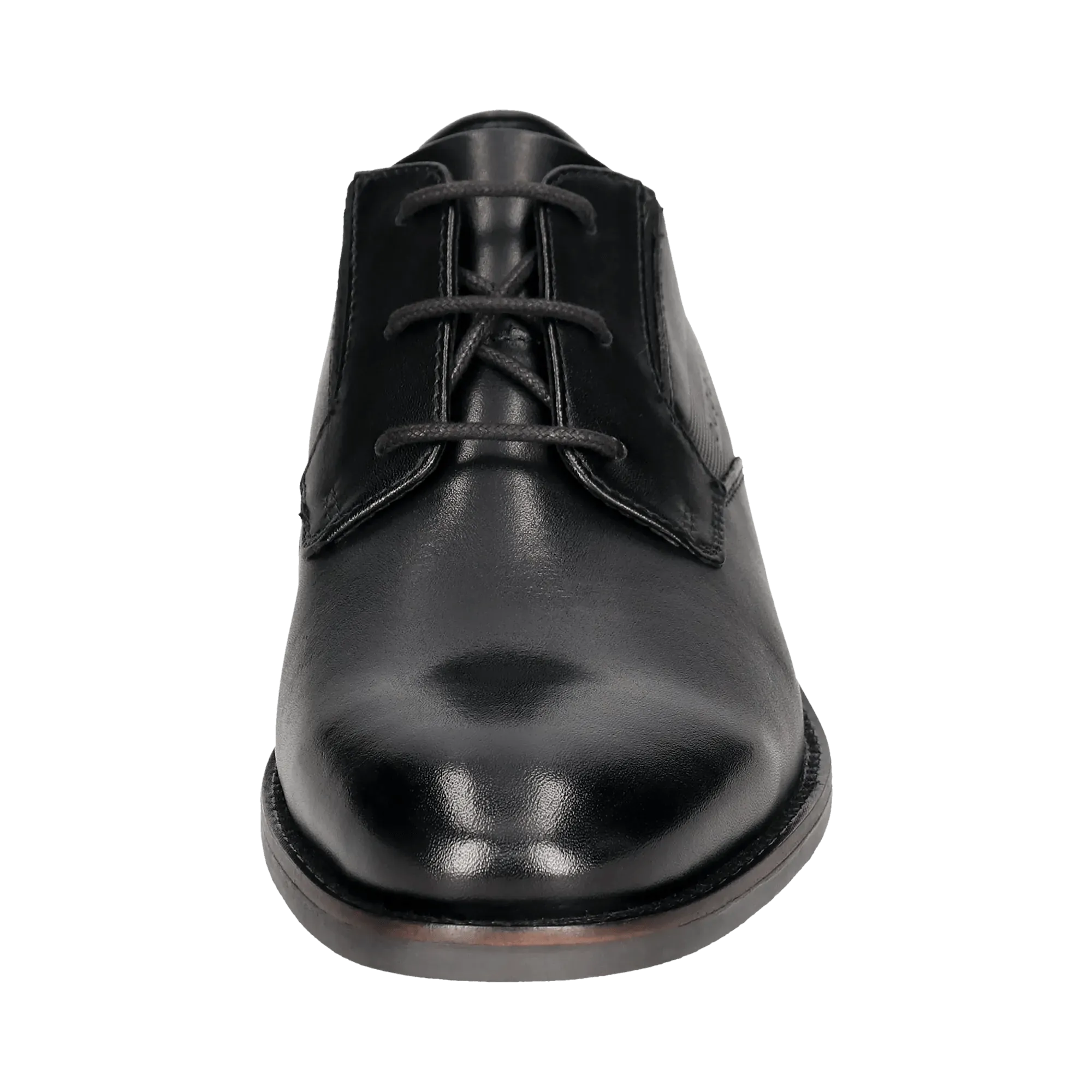 Leder Business Schnürer schwarz