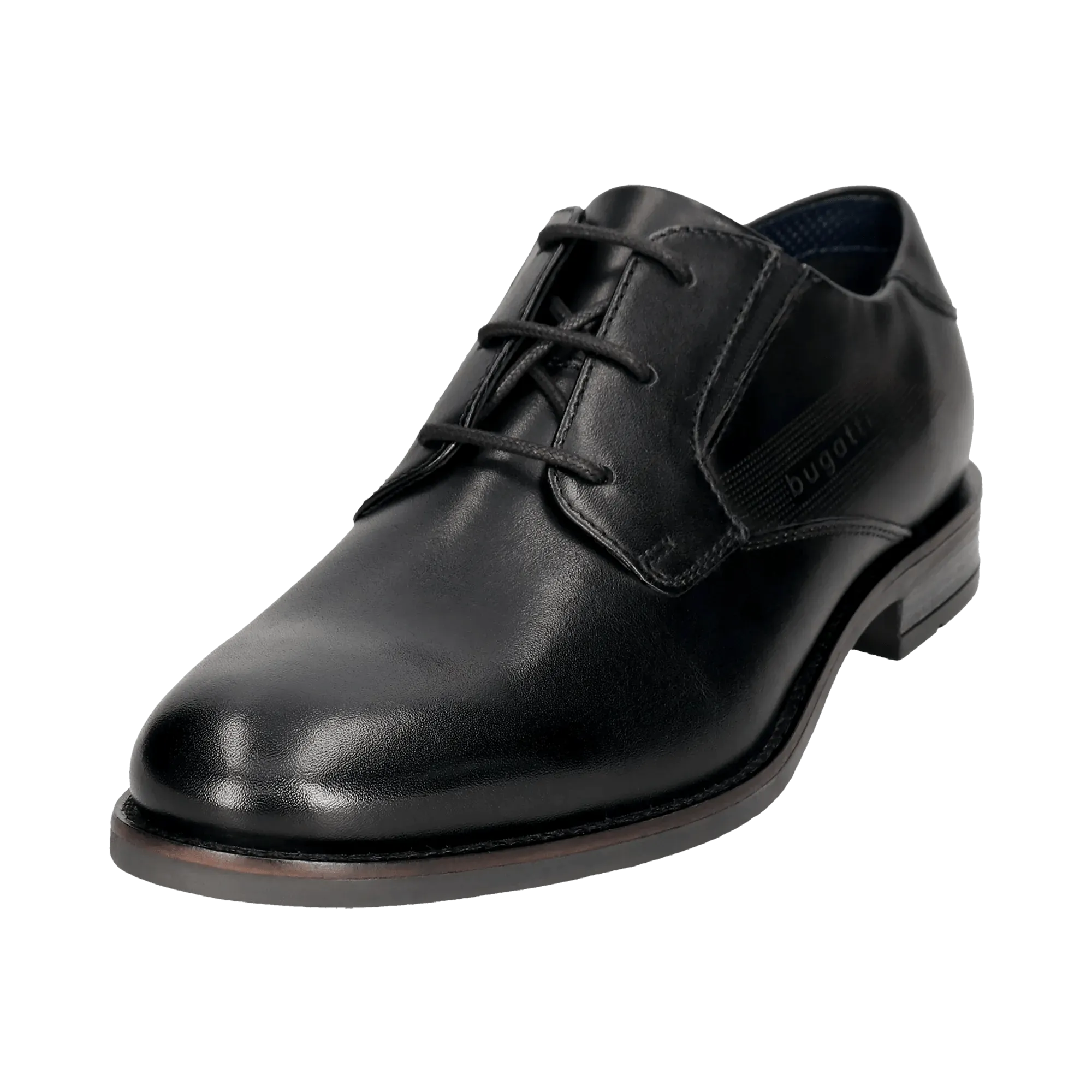 Leder Business Schnürer schwarz