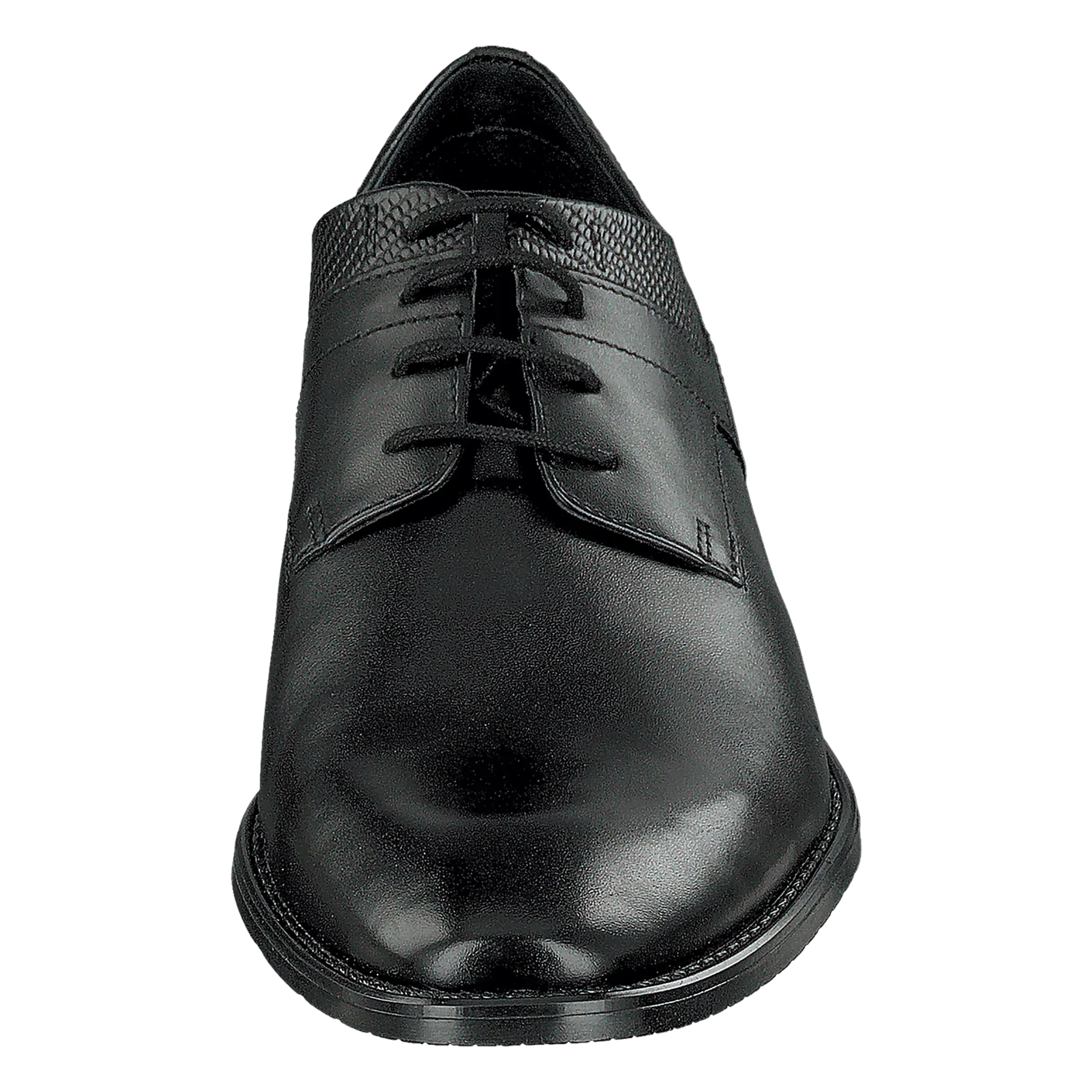 Leder Business Schnürer schwarz