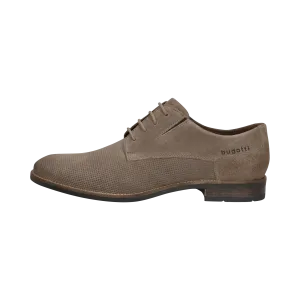 Leder Business Schnürer taupe