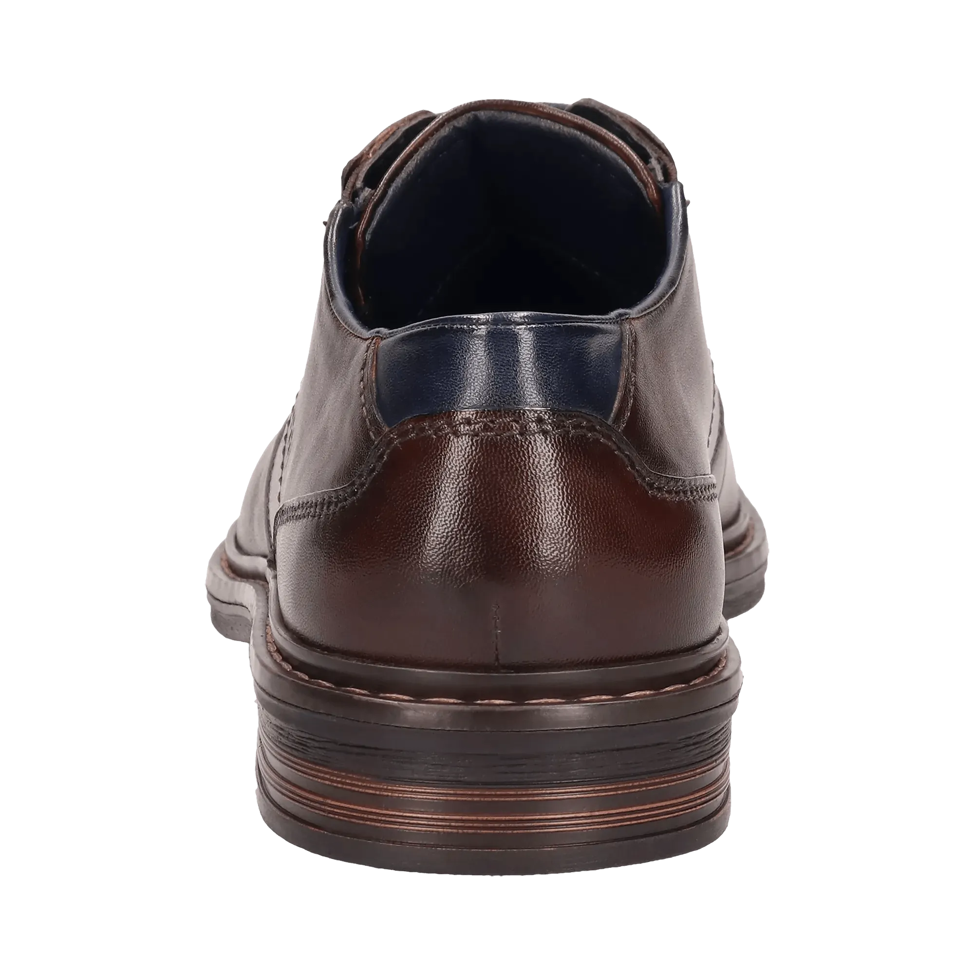 Leder Schnürer dunkelbraun