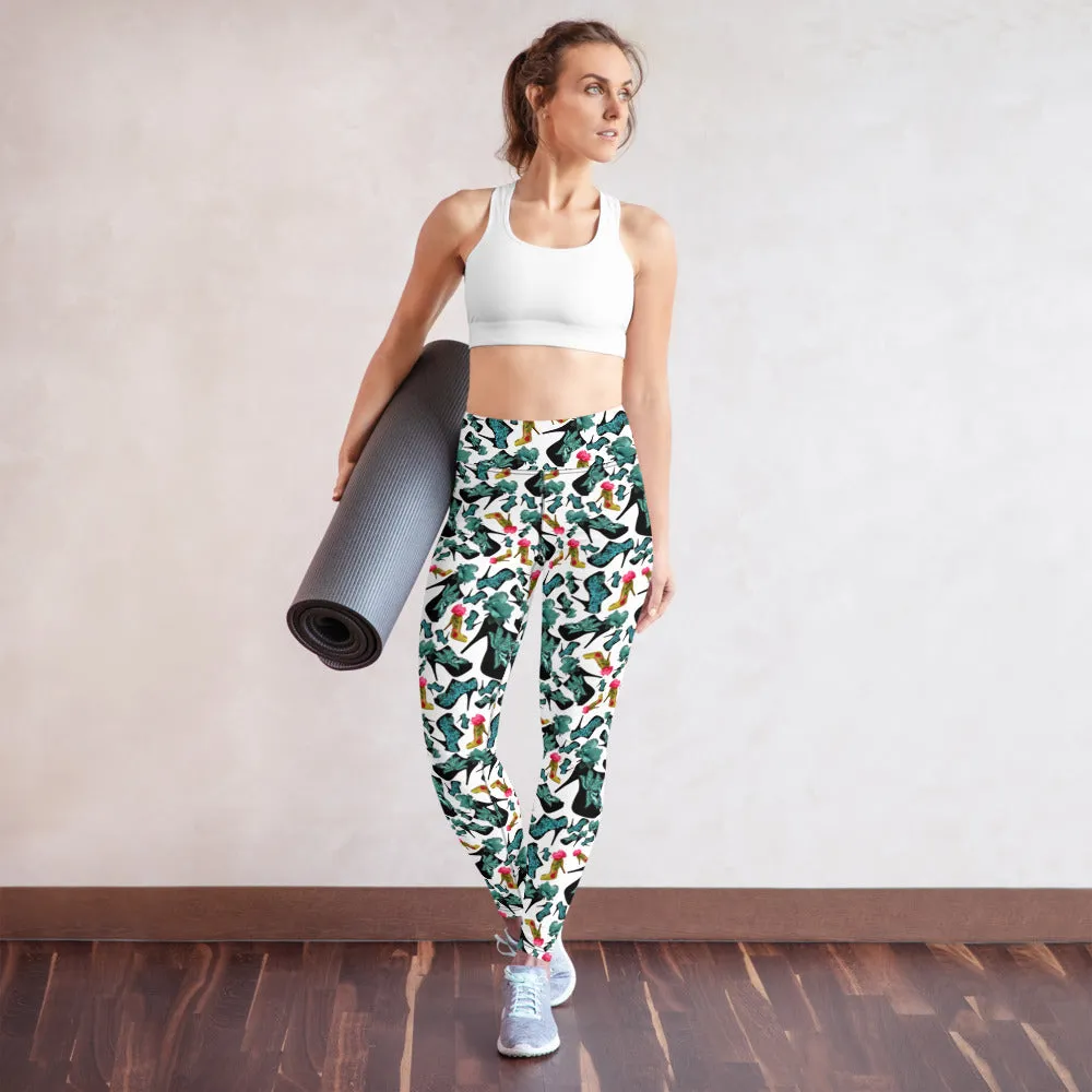 Leggings 'Blue shoes'