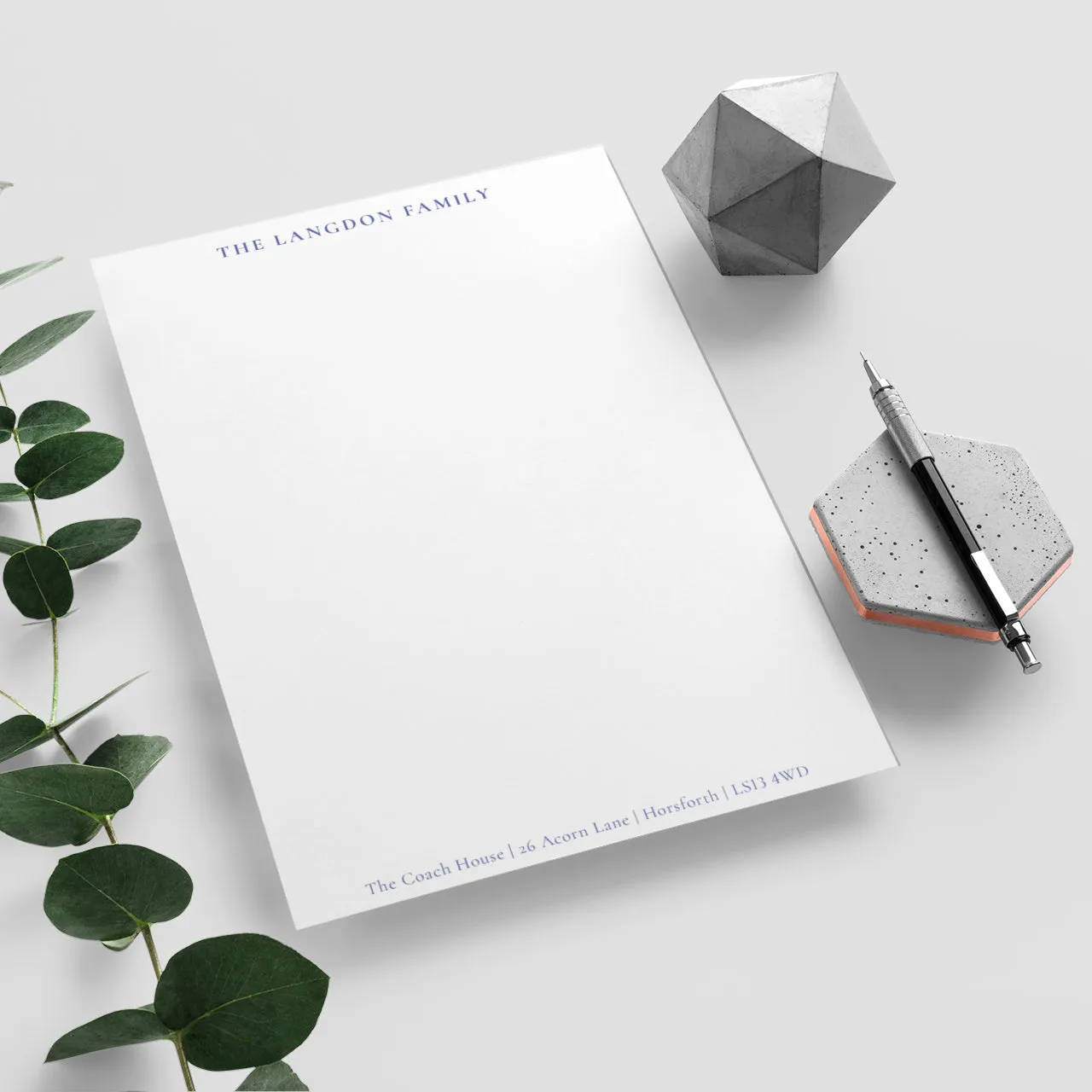 Letter Writing Stationery Set - 'Oxford''
