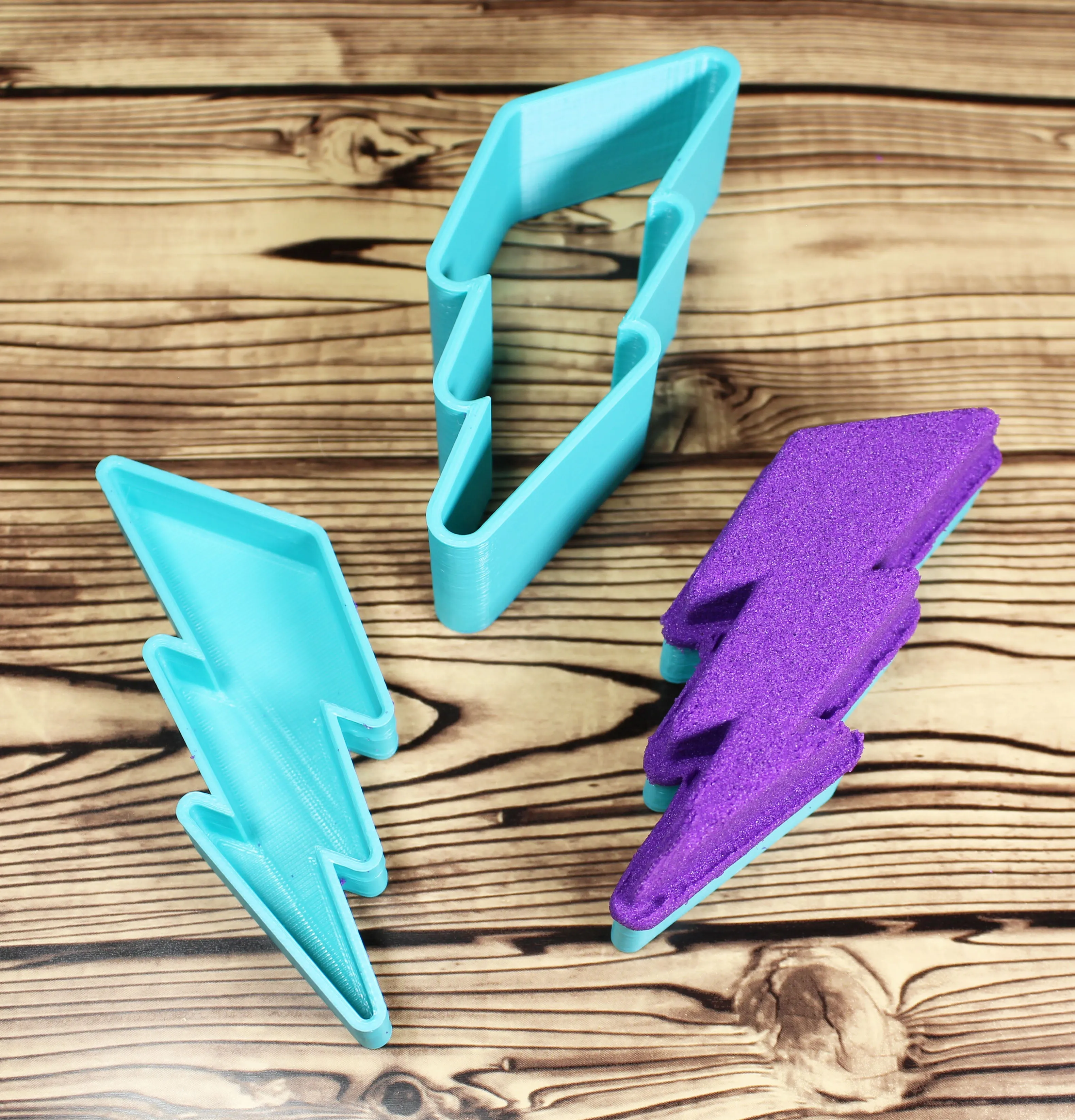 Lightning Bolt Bath Bomb Mold Press