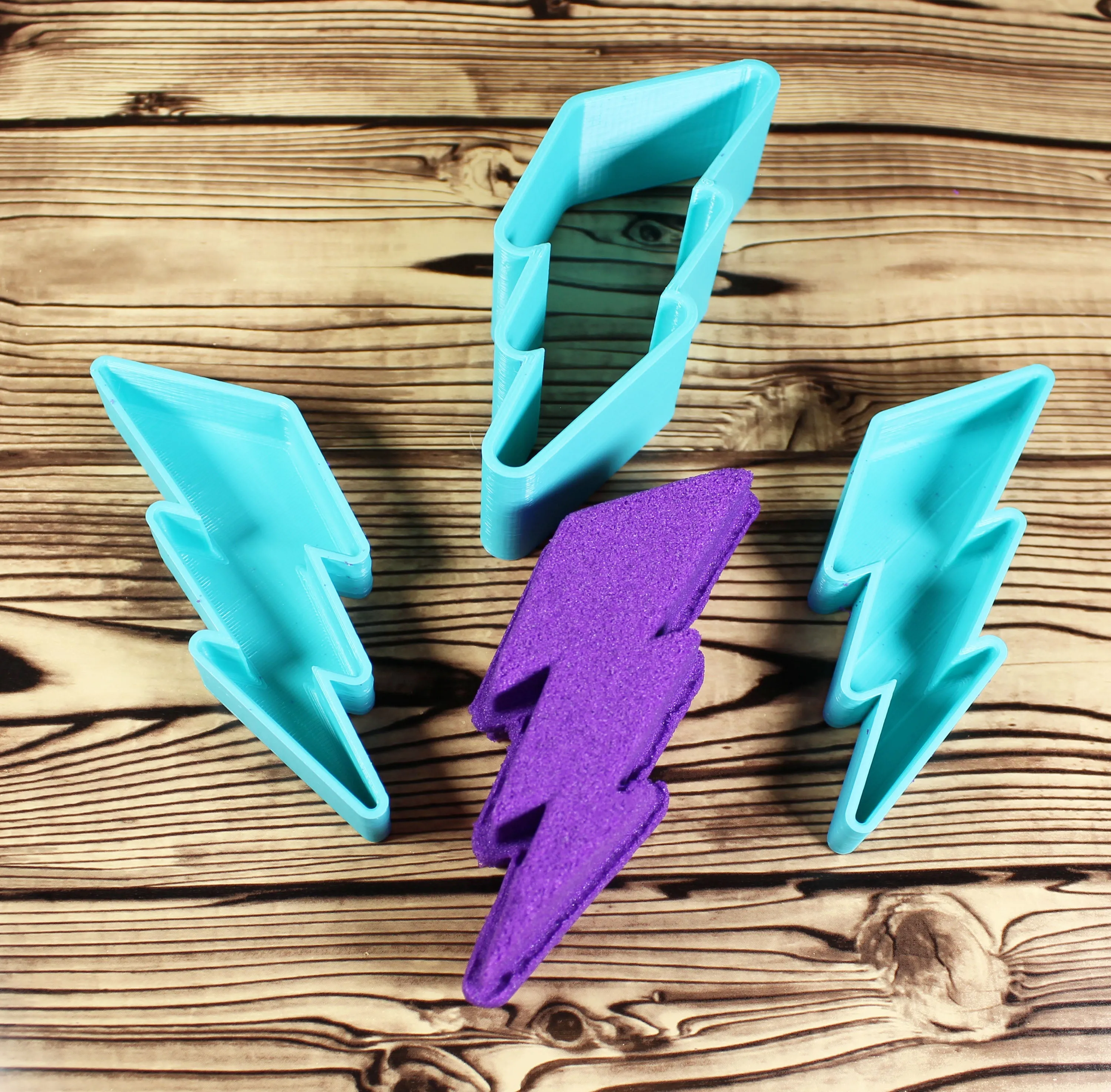 Lightning Bolt Bath Bomb Mold Press