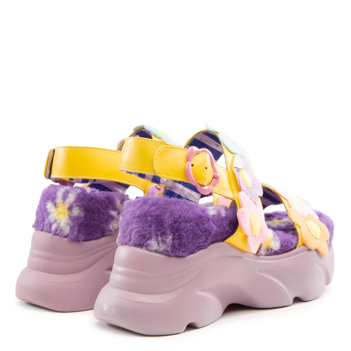 Lilac Platform Sandal