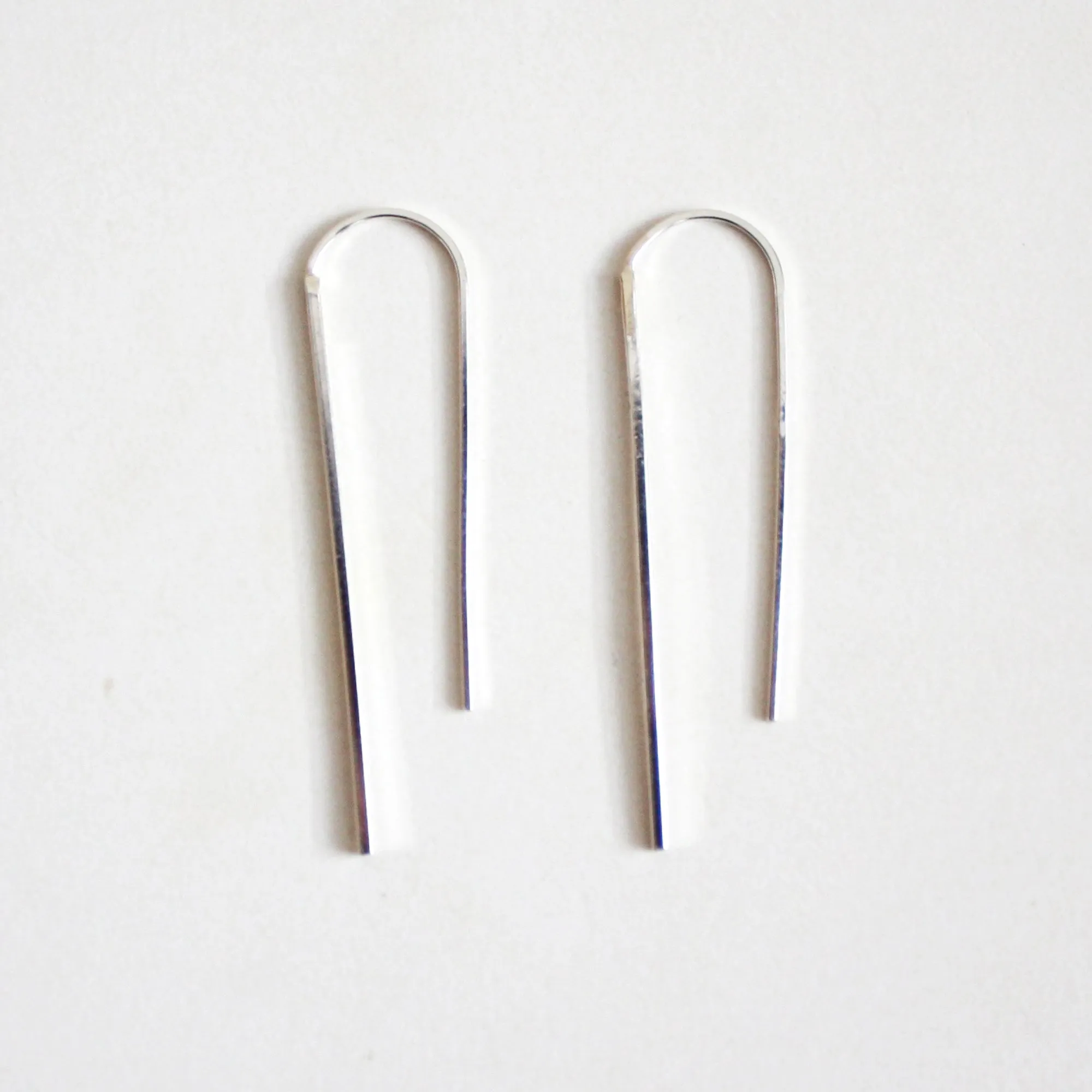 Long Arc Threader Earrings
